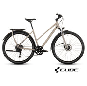 CUBE KATHMANDU ONE Touringcykel - oatgrey´n´grey