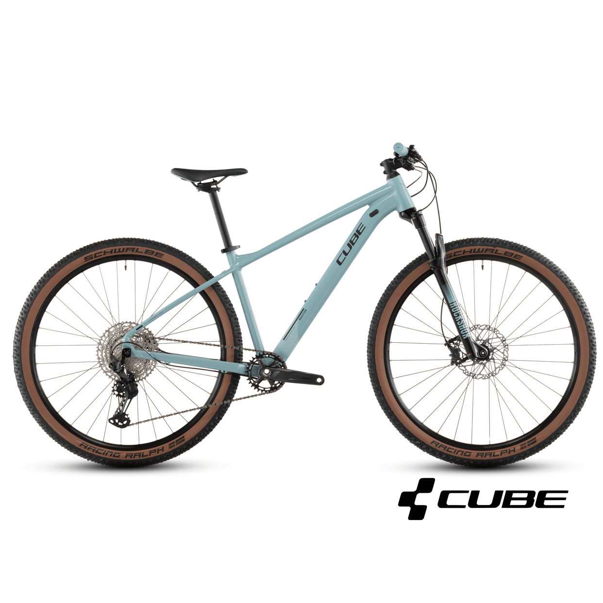 CUBE REACTION SLX 29 mountain bike - tealgrey´n´black - CUBE - Evelostore