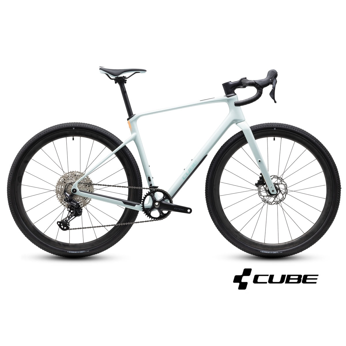 CUBE NUROAD C:62 ONE gravelcykel i carbon - Hintofmint / Green 2027