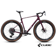 CUBE NUROAD C:62 SLX -hiilikuitugravelpyörä – Pinkaction / Black 2027