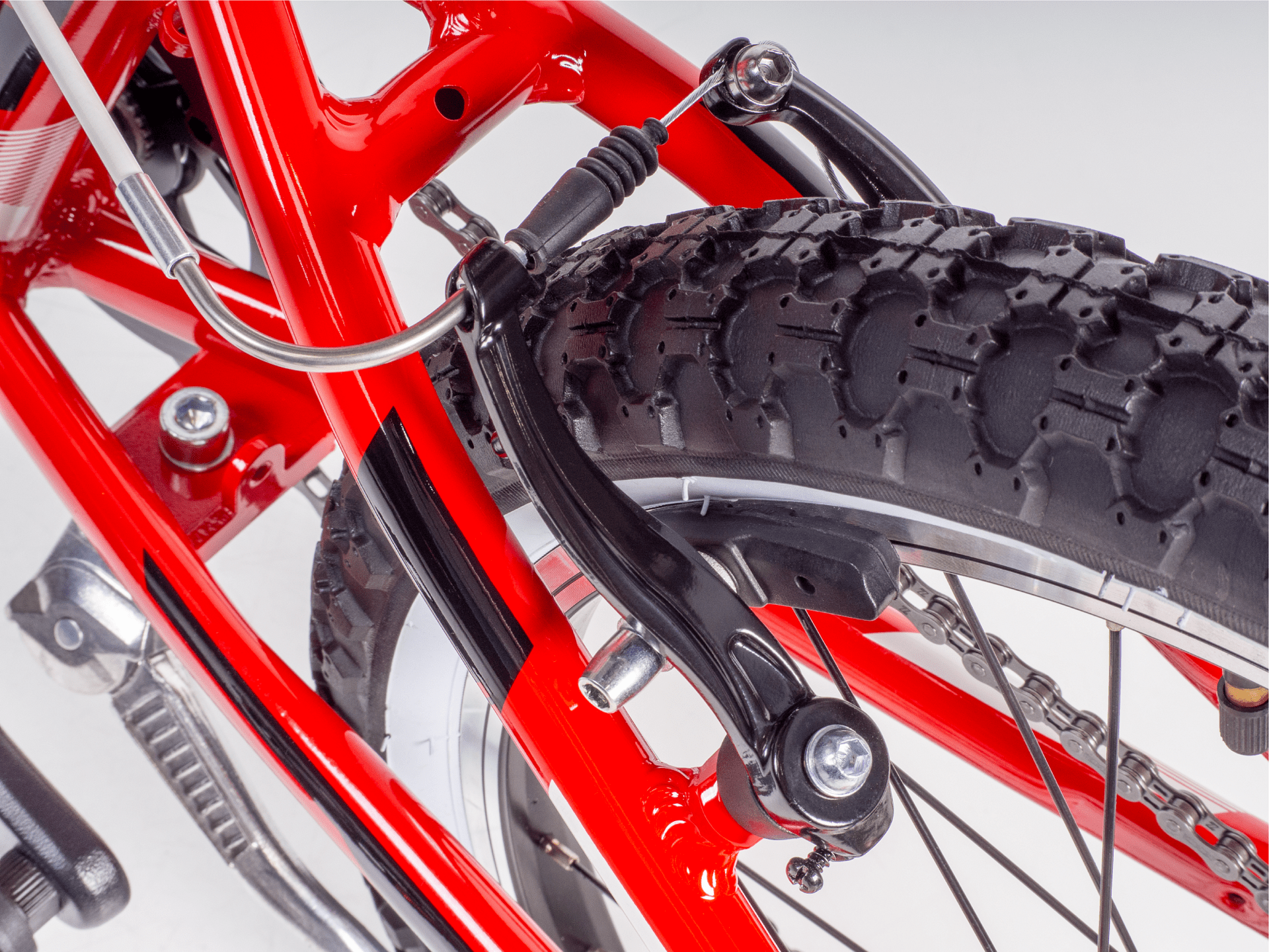 DRAG HARDY JR 20 kids bike - red - DRAG - Evelostore