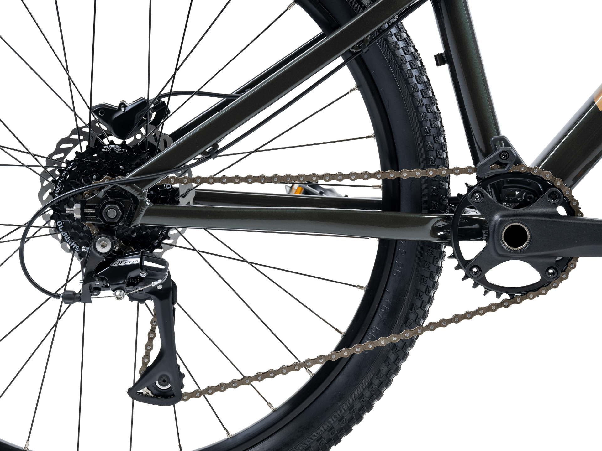 DRAG C1 G2 FUN 26" bicycle - green/gold - DRAG - Evelostore