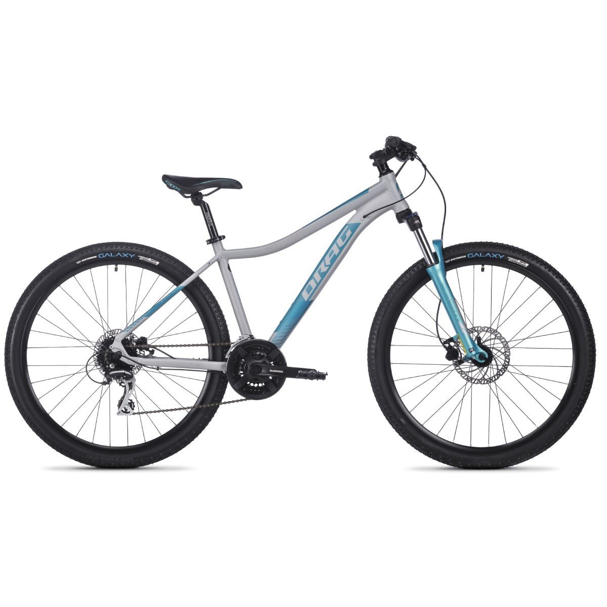 DRAG GRACE 5.0 29" women's bicycle - grey/blue - DRAG - Evelostore