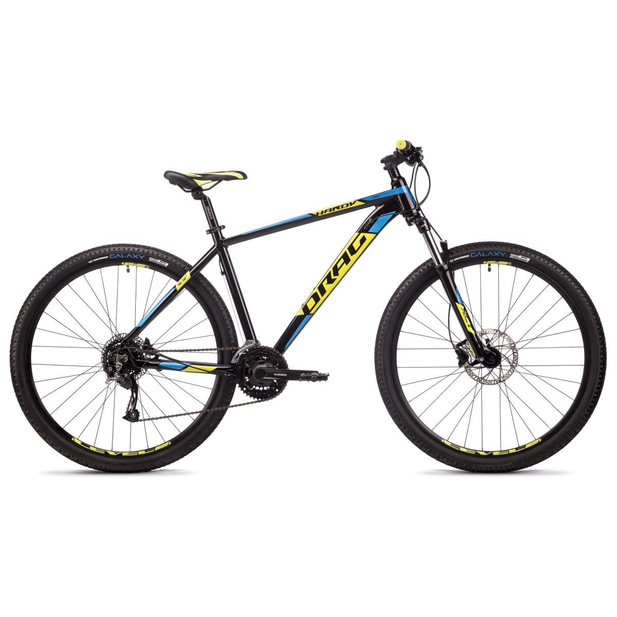 DRAG HARDY 7.0 29" mountain bike - black/yellow - DRAG - Evelostore