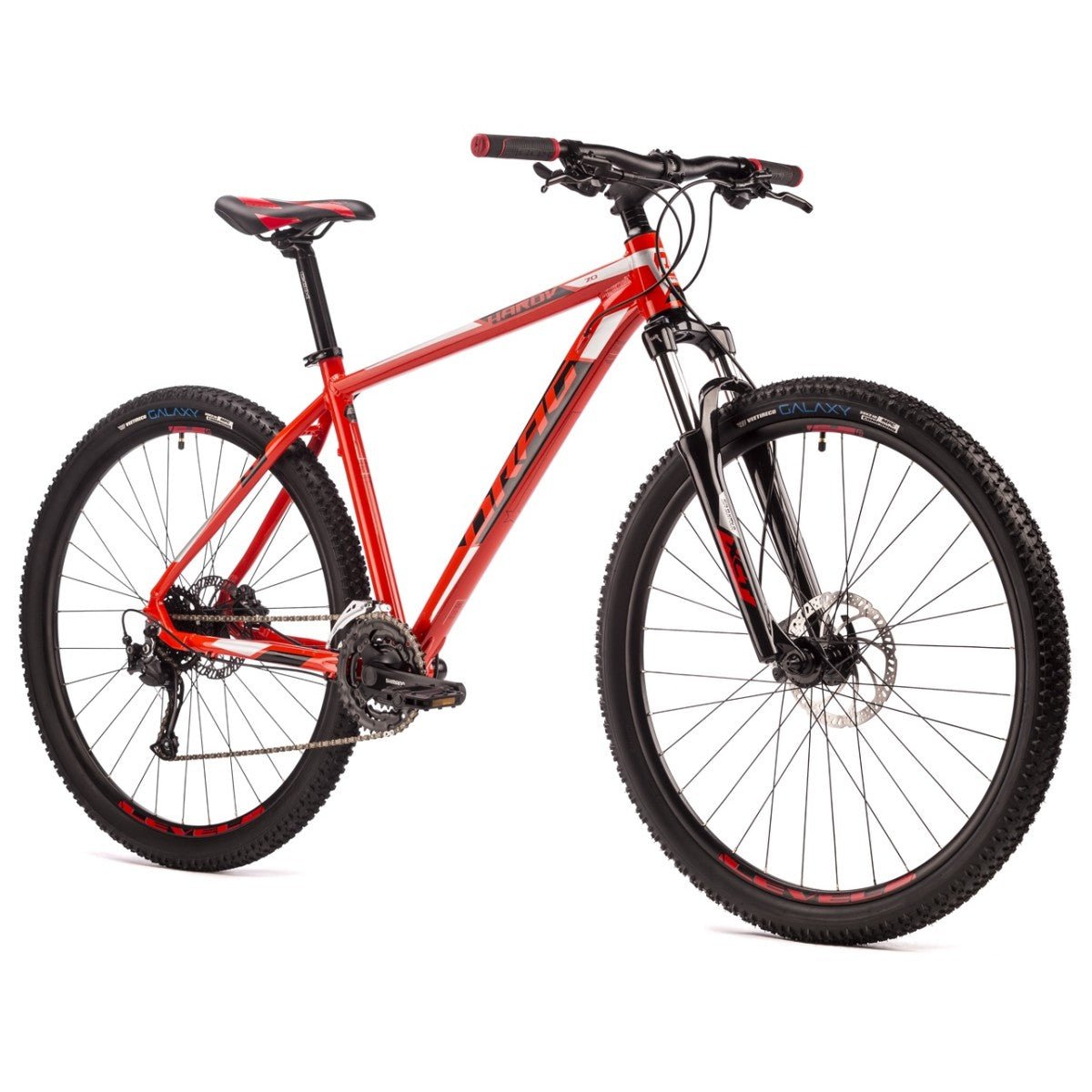DRAG HARDY 7.0 29" mountain bike - red - DRAG - Evelostore