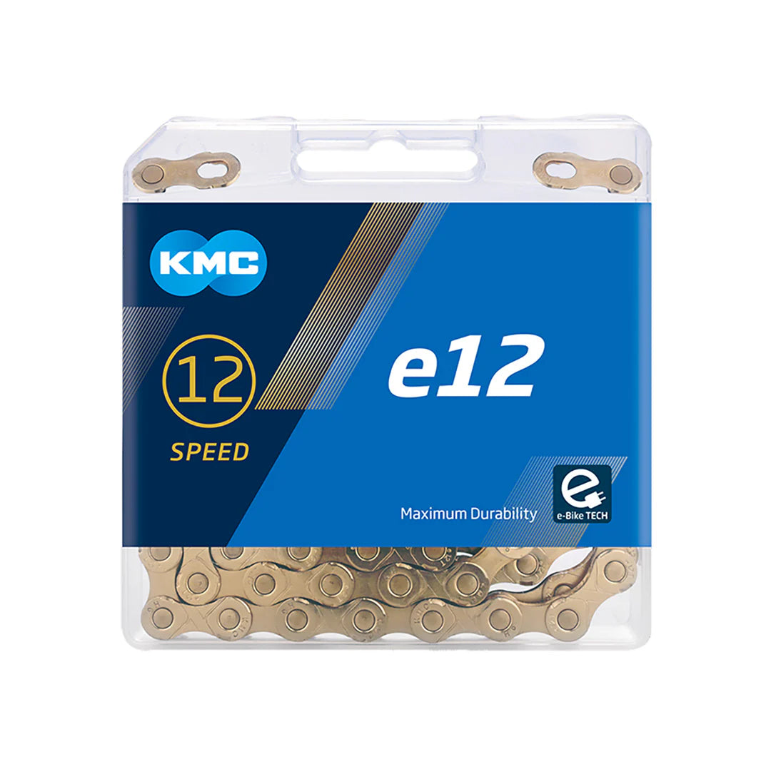 KMC e12 Ti-N E-Bike Chain 12-speed - gold