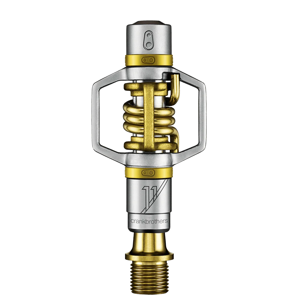 CRANKBROTHERS EGGBEATER 11 klikpedaler - guld