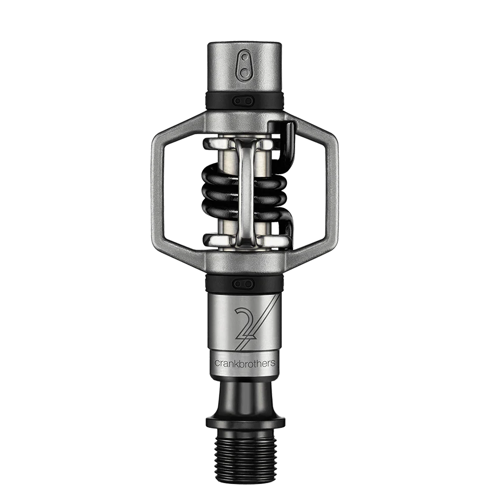 Pedały zatrzaskowe CRANKBROTHERS EGGBEATER 2 - srebrno-czarne