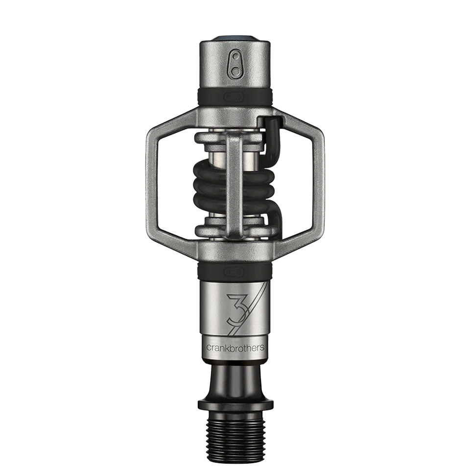 Pédales à clipser CRANKBROTHERS EGGBEATER 3 - argent/bleu
