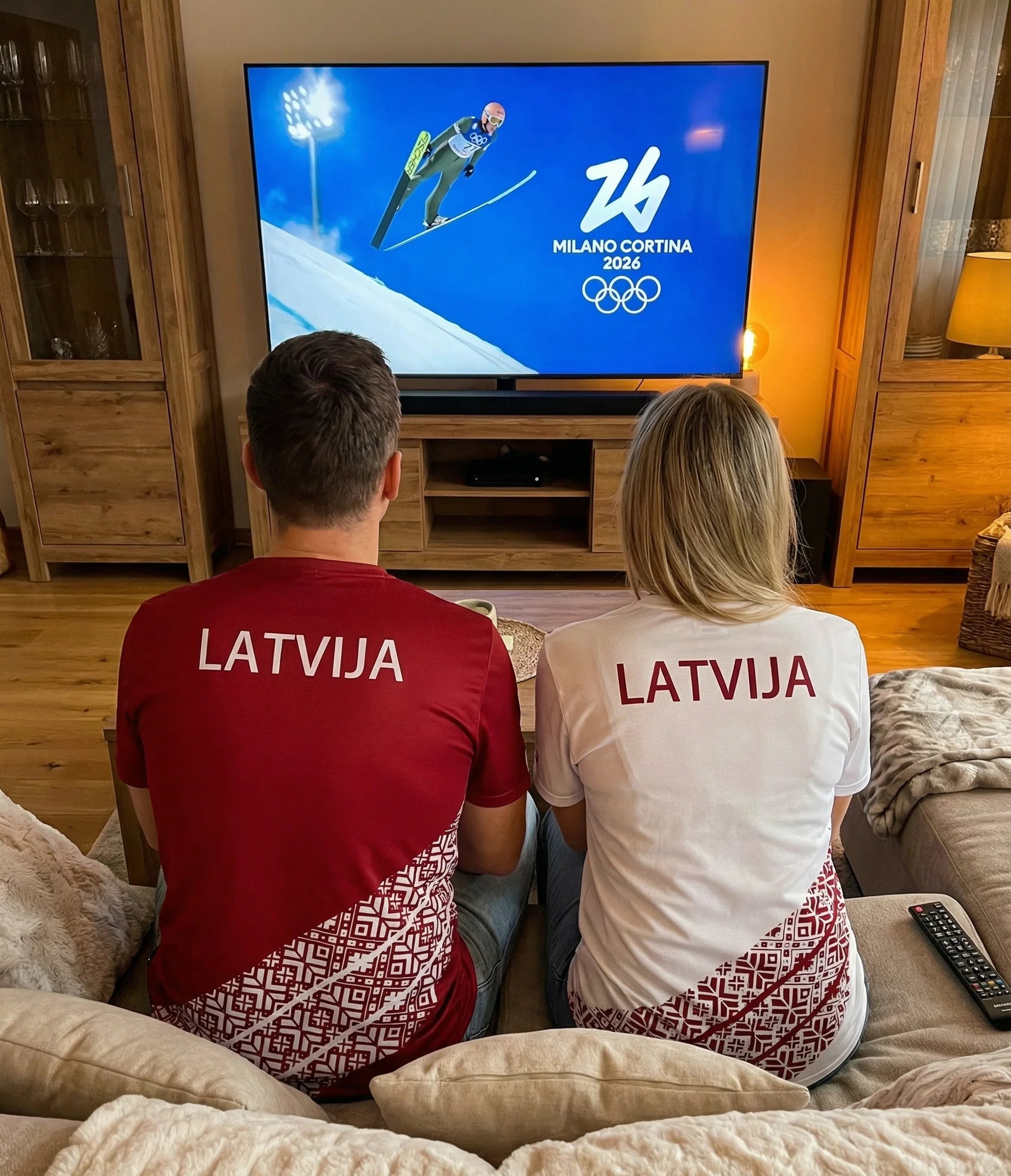 ELEVEN SPORTSWEAR Herre kortærmet trøje LATVIA - hvid