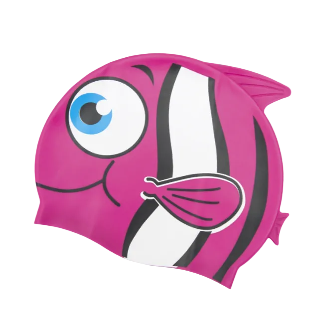 Czepek pływacki SPOKEY FISH – stary róż