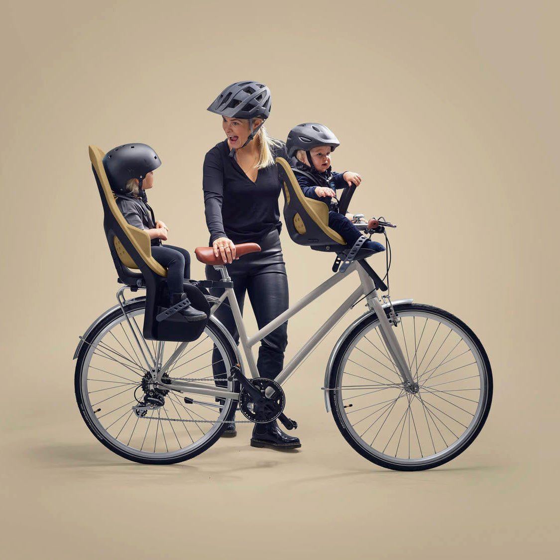 THULE YEPP 2 MAXI child seat - fennel tan - THULE - Evelostore