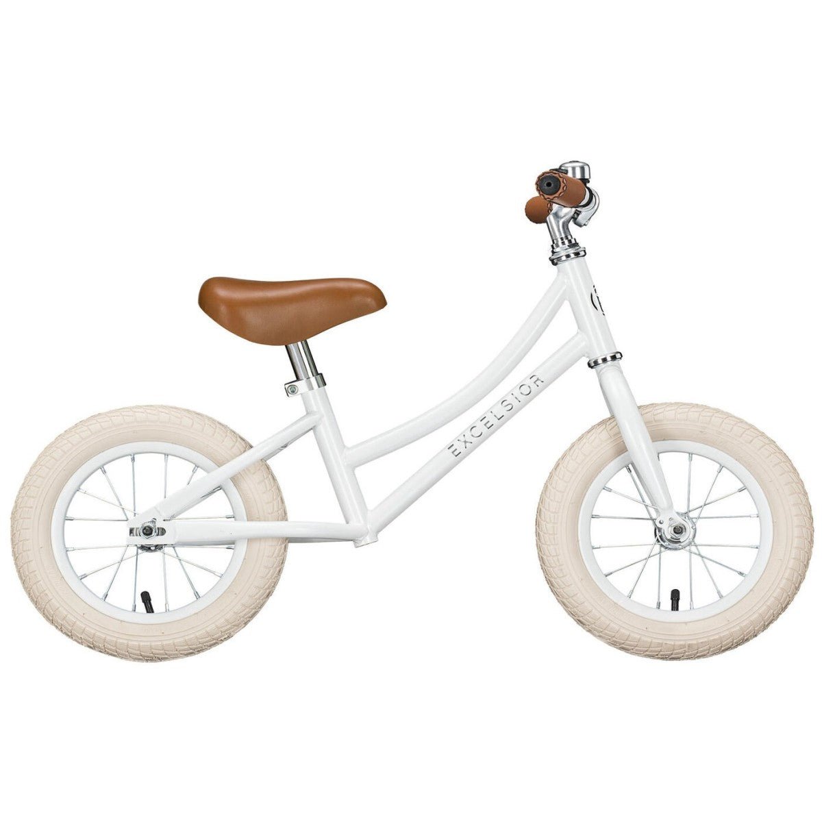 EXCELSIOR RETRO RUNNER 12 running bike - white - EXCELSIOR - Evelostore