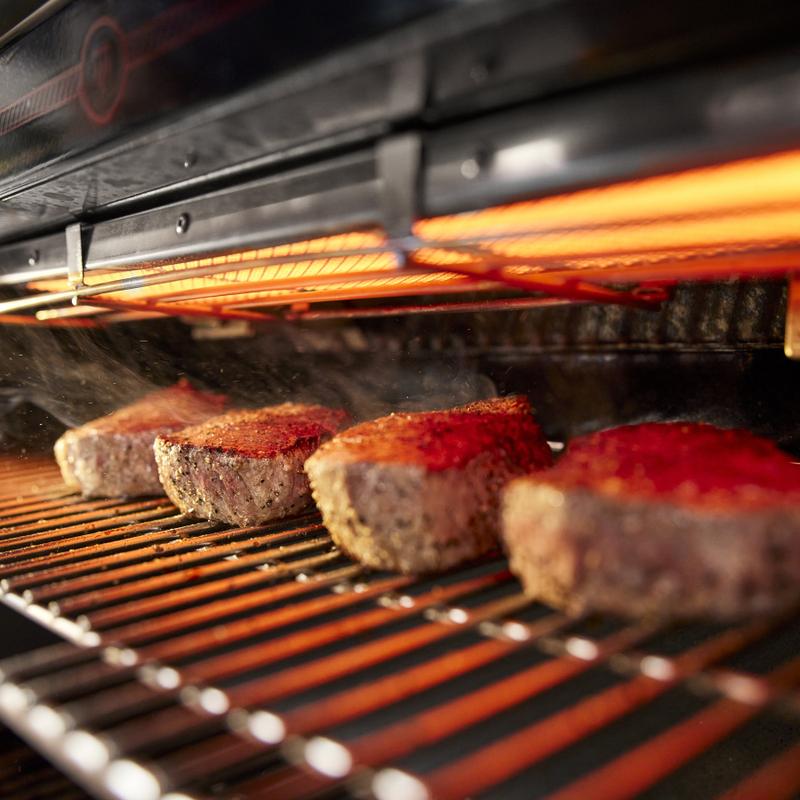 Infraröd grill — Steakhouse-resultat