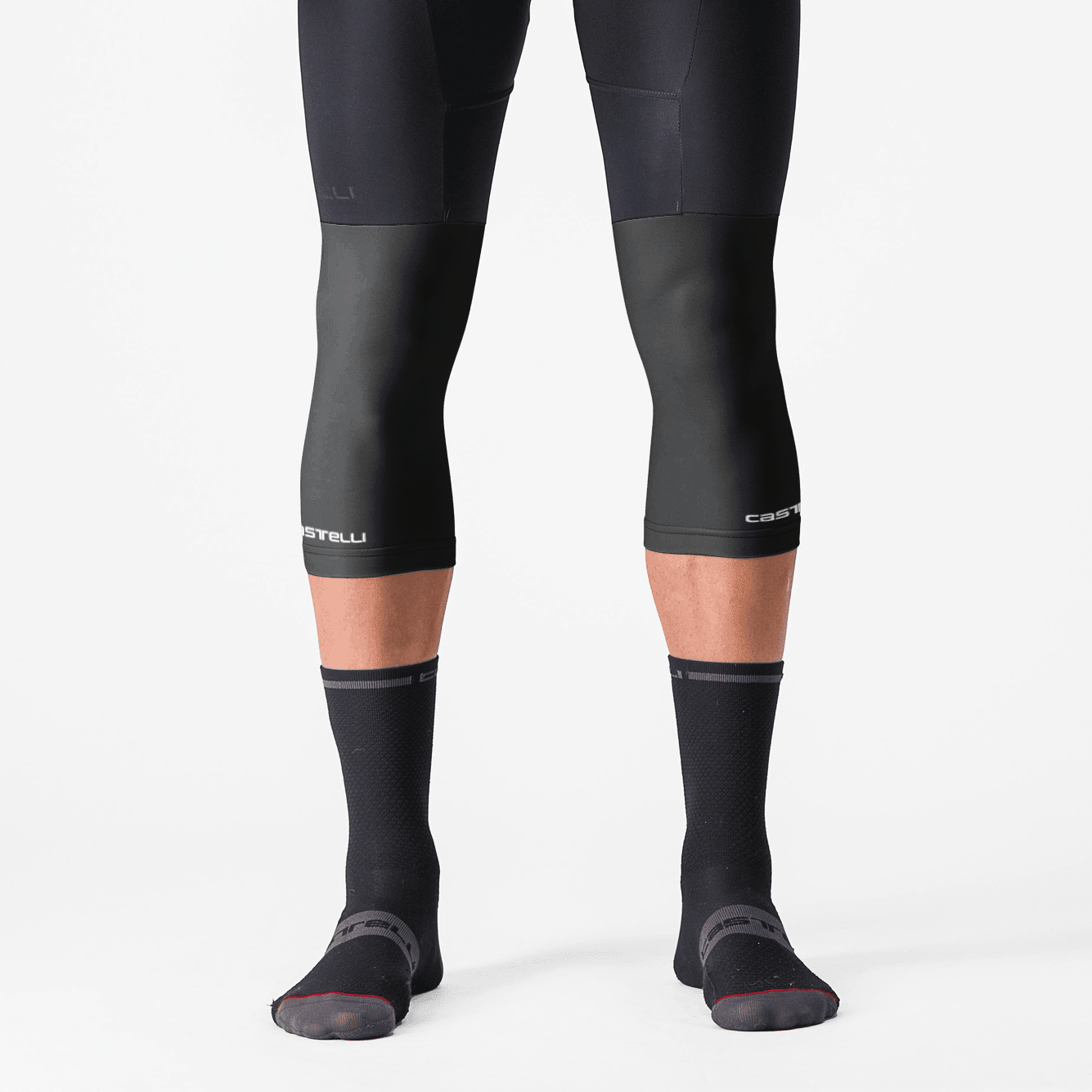 CASTELLI PRO SEAMLESS knee warmer - black - CASTELLI - Evelostore
