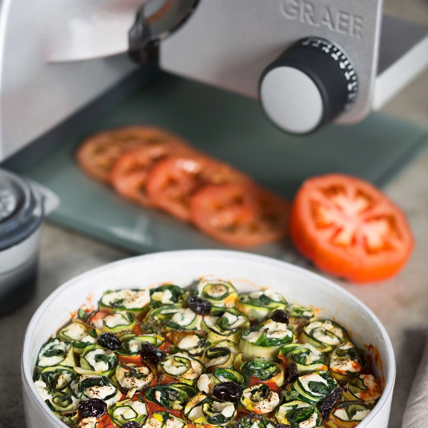 GRAEF MASTER M90 slicer - grey - GRAEF - Evelostore