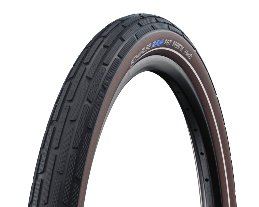 SCHWALBE FAT FRANK 28 x 2.00 tire - K - Guard I SBC I Black/Coffee+Reflex - SCHWALBE - Evelostore