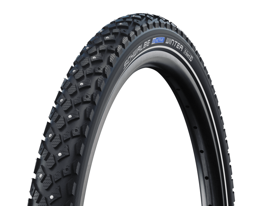 SCHWALBE WINTER 700" tire - Winter | K - Guard - 28" | Reflex + Black - SCHWALBE - Evelostore