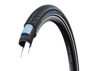 SCHWALBE MARATHON PLUS 28 x 1.75 tire - SmartGuard I ADDIX I Black+Reflex - SCHWALBE - Evelostore