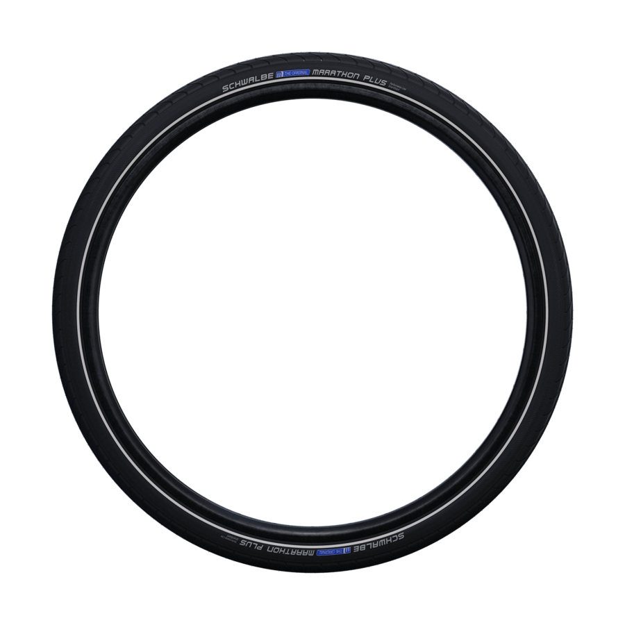 SCHWALBE MARATHON PLUS 28 x 1.75 tire - SmartGuard I ADDIX I Black+Reflex - SCHWALBE - Evelostore