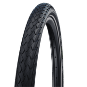 SCHWALBE MARATHON GREEN 28 x 1.25 tire - GreenGuard I ADDIX Eco I Black+reflex - SCHWALBE - Evelostore