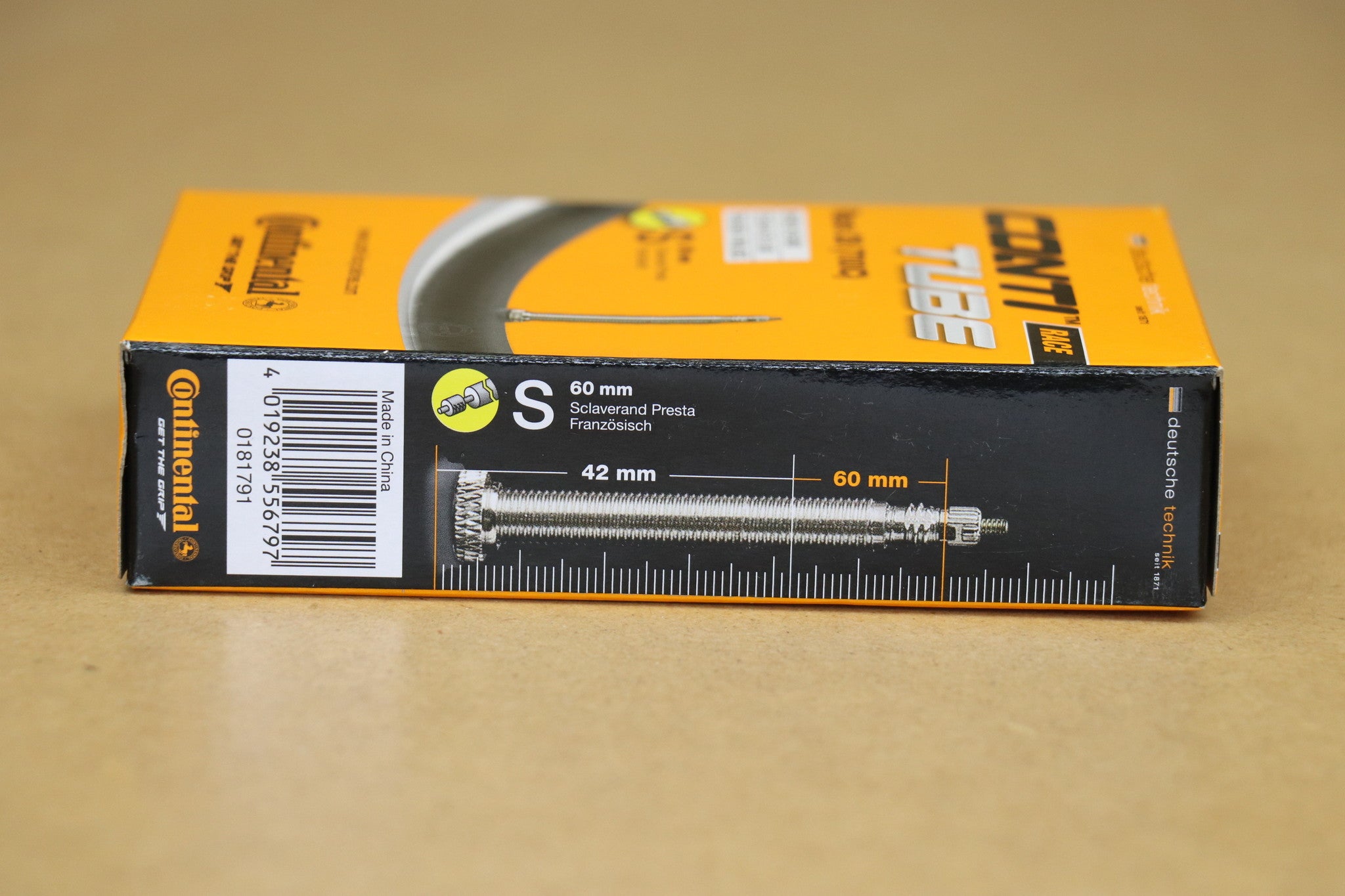 CONTINENTAL 700 x 18/25 PRESTA VALVE 60mm tube