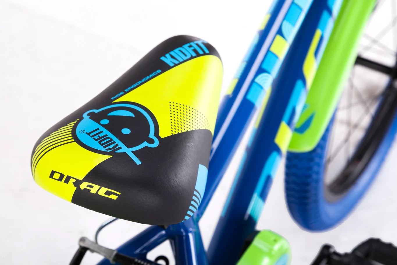 DRAG RUSH 20 kids bike - green/blue