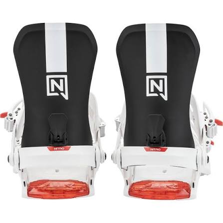Attacchi da snowboard NITRO ONE - bianco