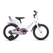 CTM JENNY 16 vélo pour enfants – Blanc / Violet