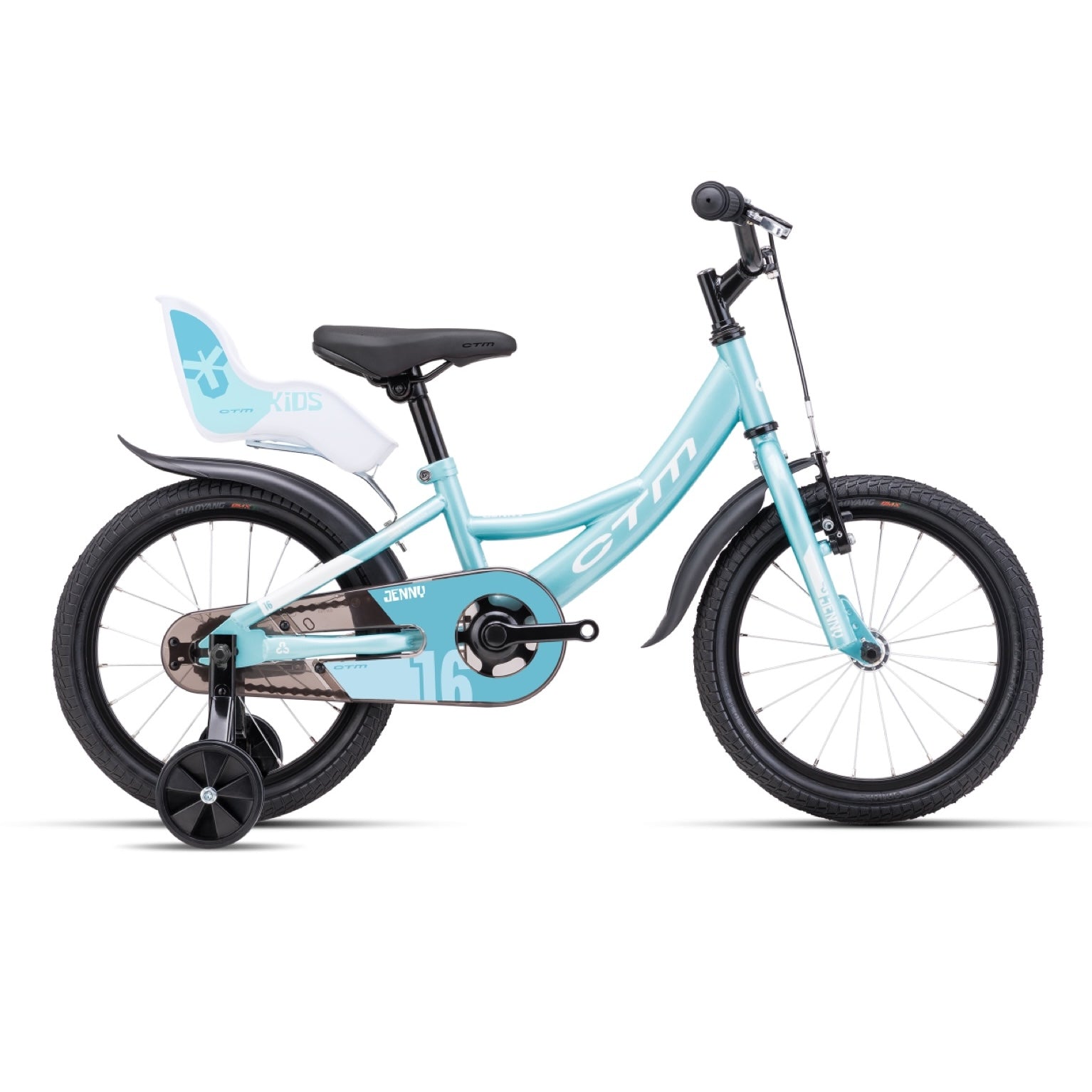 CTM JENNY 16 vélo pour enfants – turquoise