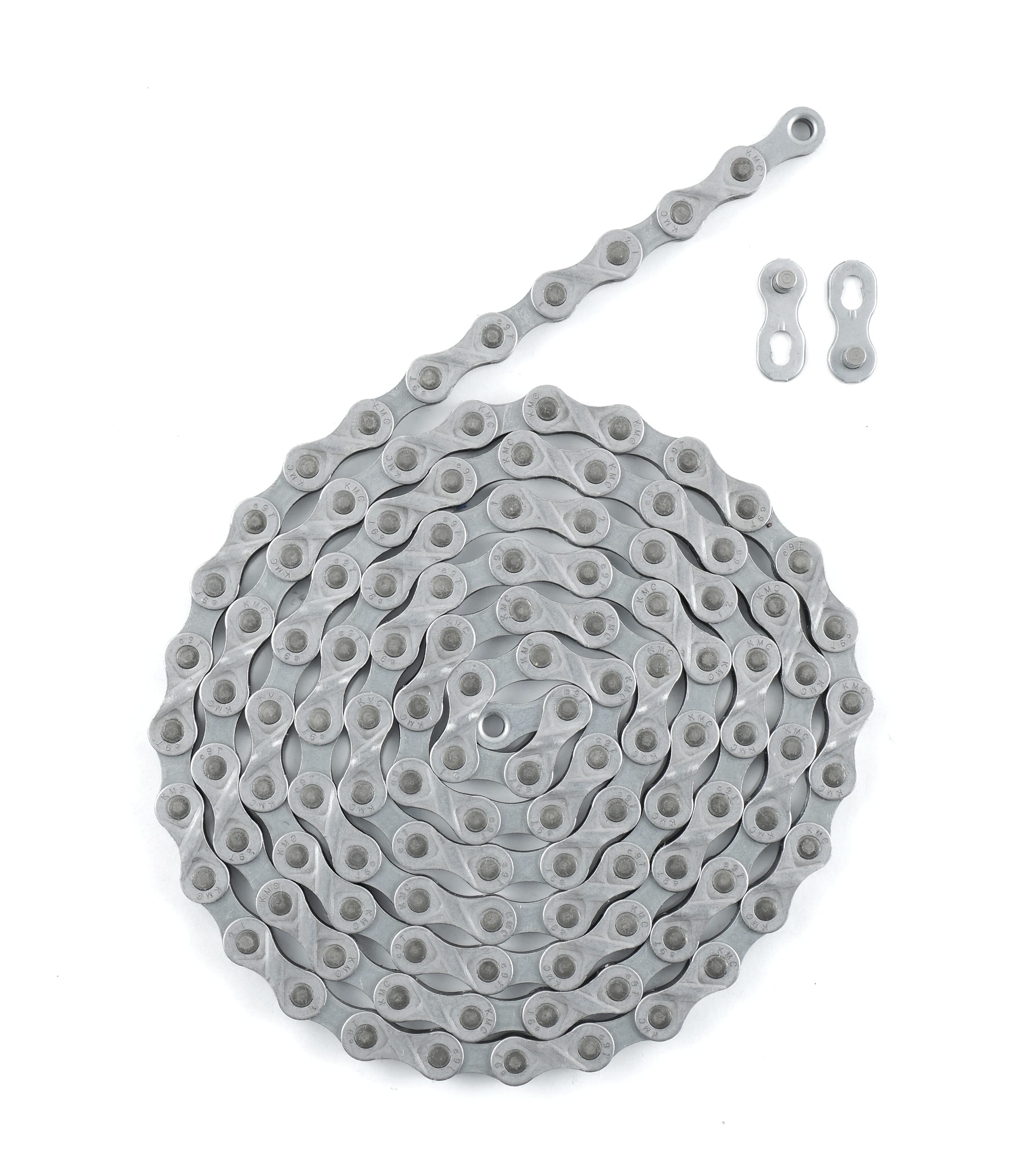 KMC e9 E-Bike 9-Gang Kette - Silber mit QuickLink