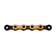 KMC X11SL Ti-N 11-speed Chain - Gold/Black with QuickLink