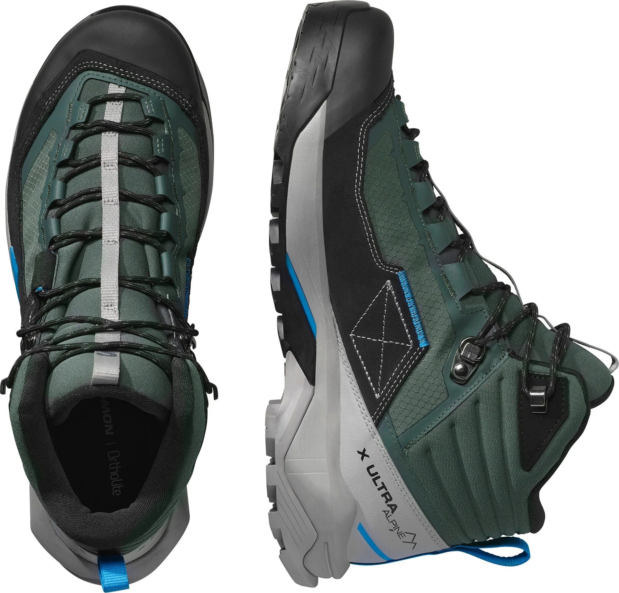 SALOMON X ULTRA ALPINE MID GTX Urban Chic/Schwarz/Transcend Blau