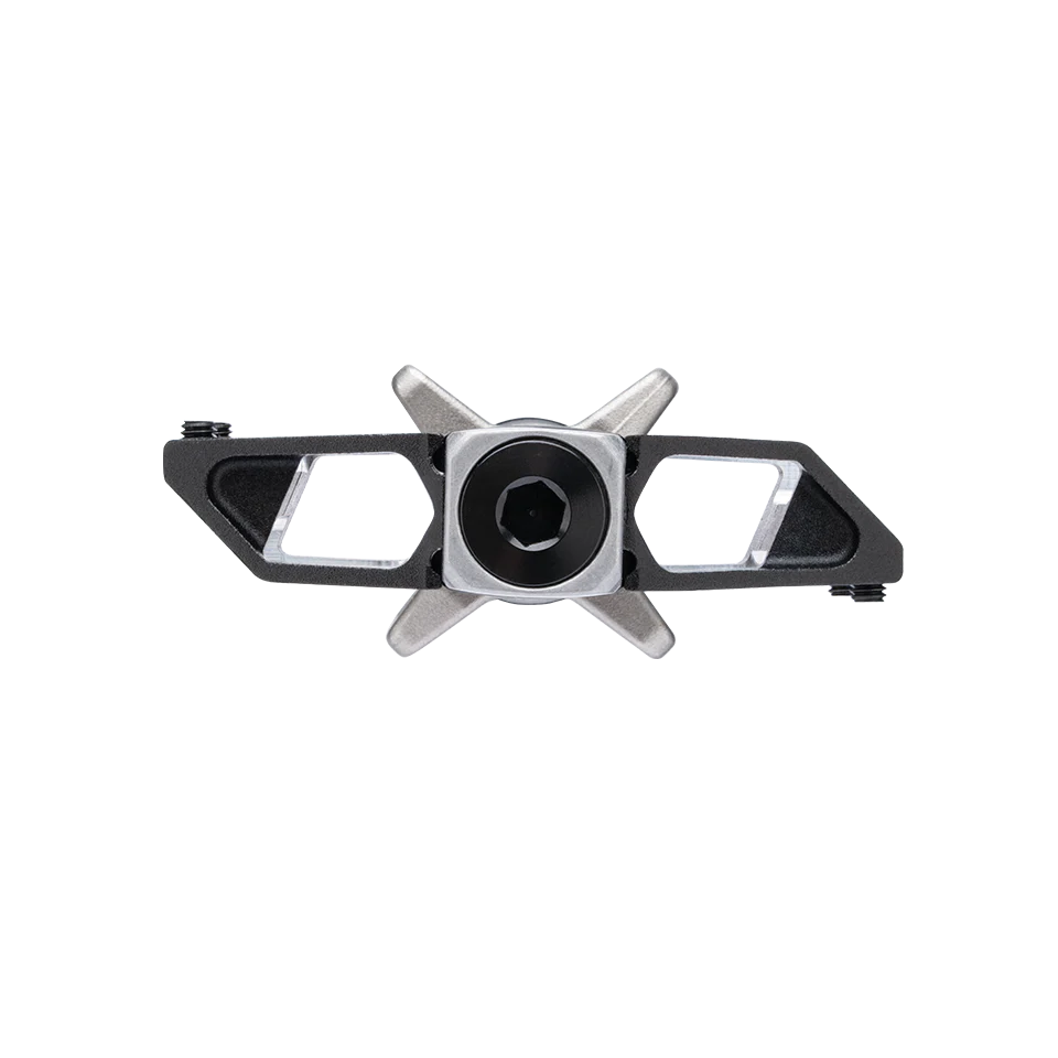 CRANKBROTHERS MALLET TRAIL įsistatomos pedalės – juodos spalvos