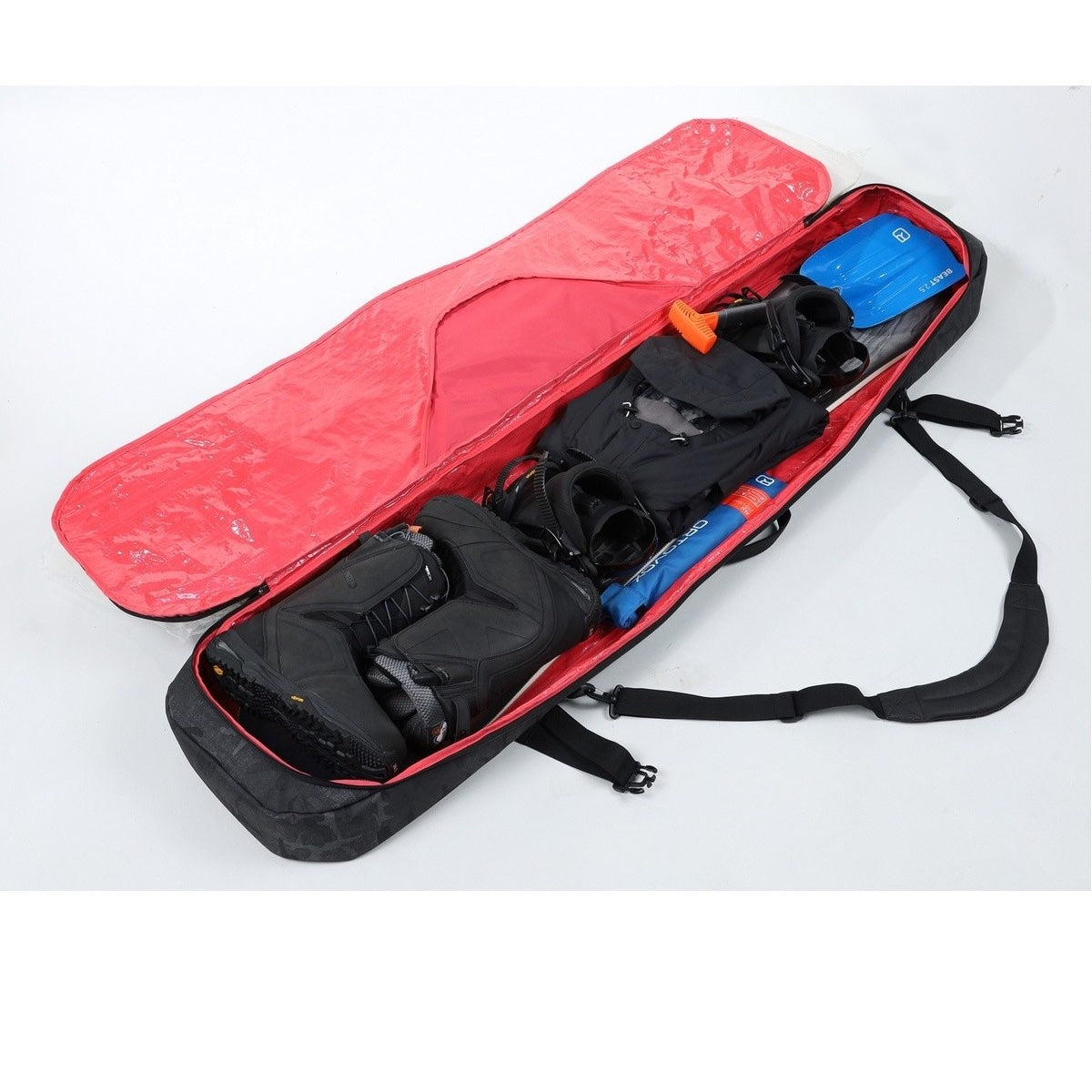 NITRO CARGO 169 cm lumilautalaukku – phantom black