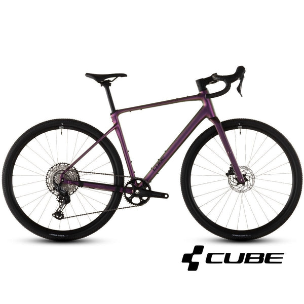 gravel bike schwarz matt Aluminium Gravelbike CUBE NUROAD SLX Molotov´n´Schwarz