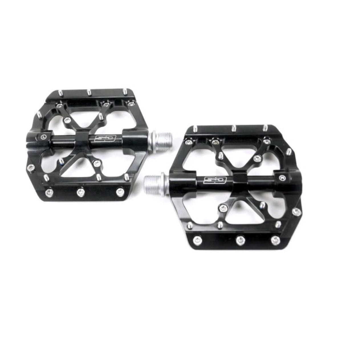 SD COMPONENTS BMX CNC Flatpedal V3 junior - black