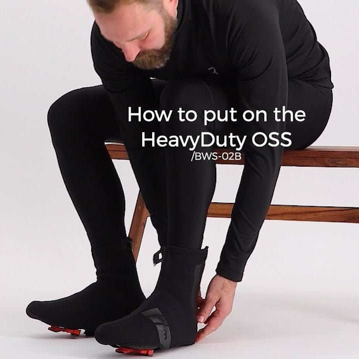 BBB BWS - 02B HEAVYDUTY OSS shoe cover - black - BBB - Evelostore