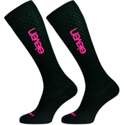 ELEVEN SPORTSWEAR Merino Long compression socks - pink