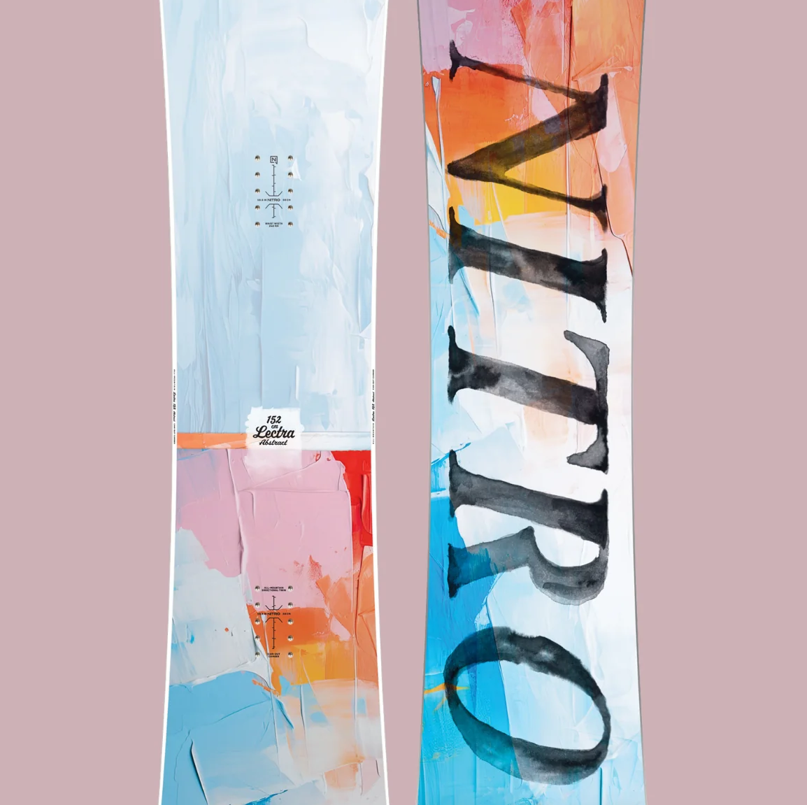 NITRO LECTRA ABSTRACT Sieviešu snovborda dēlis
