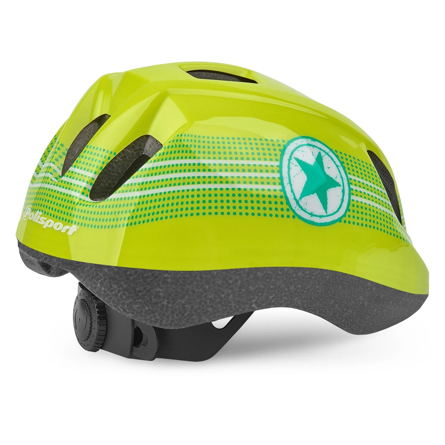 POLISPORT POPSTAR Bicycle helmet for kids - green
