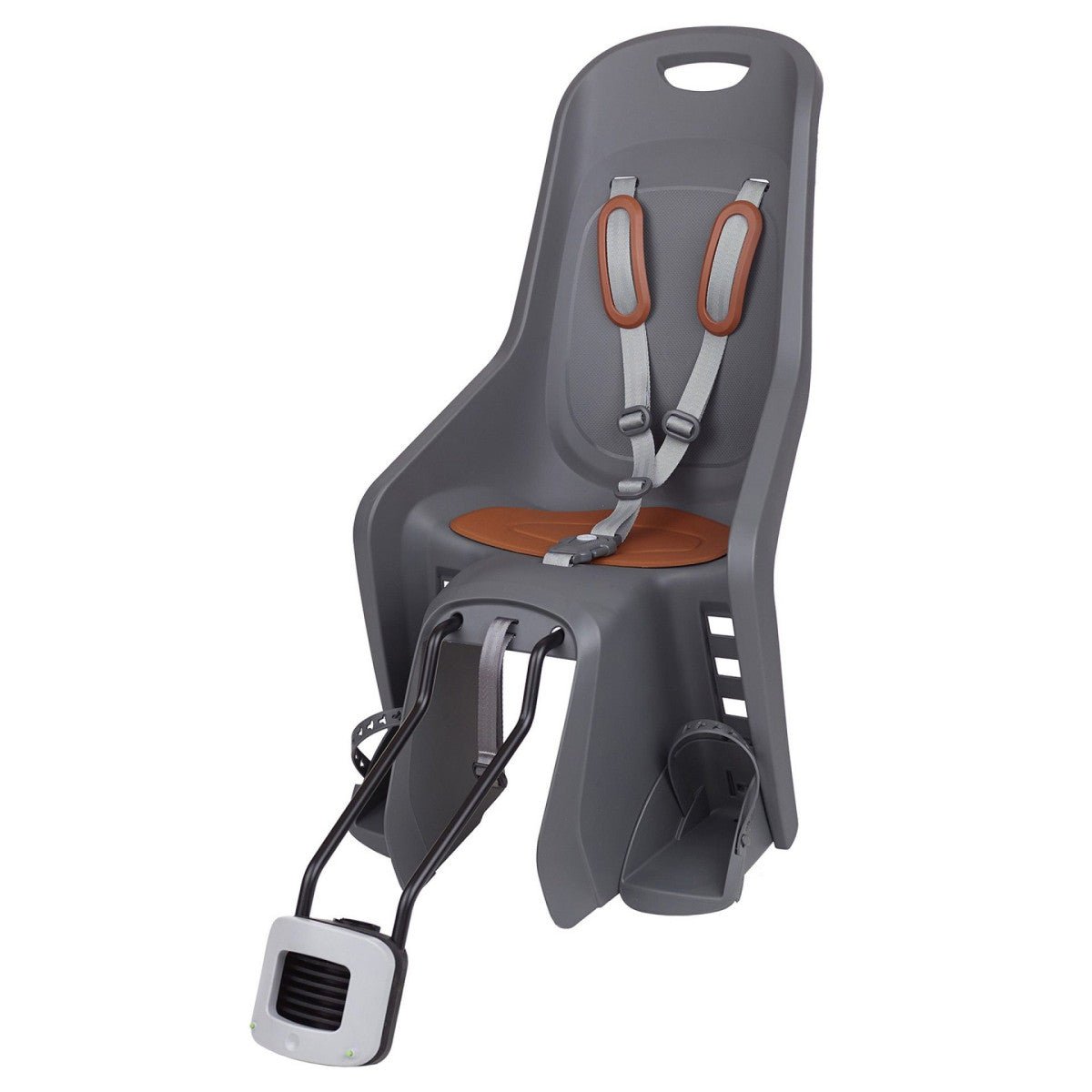 POLISPORT BUBBLY MAXI PLUS FF 26 - 29" Child bike seat - grey - POLISPORT - Evelostore