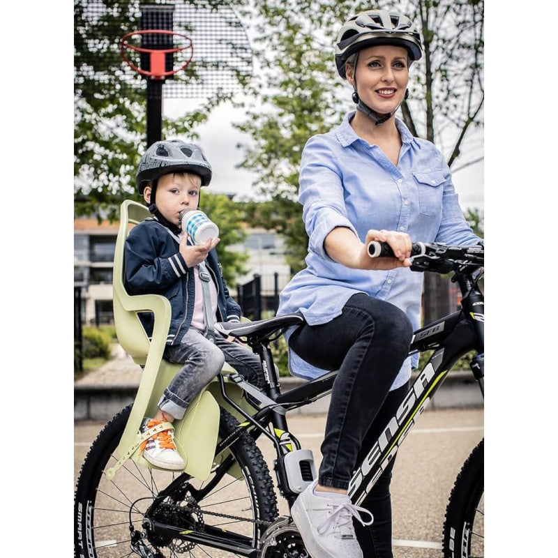 POLISPORT GROOVY Maxi FF 29" Child bike seat for Frame - Green