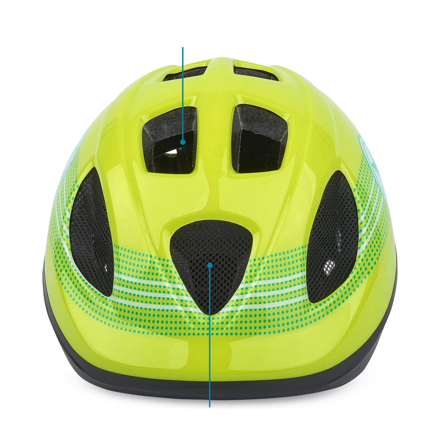 POLISPORT POPSTAR Bicycle helmet for kids - green