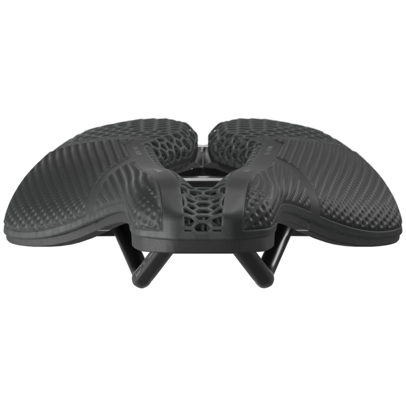 Siodełko PRO PRO Stealth 3D Team – pręty z włókna węglowego – czarne