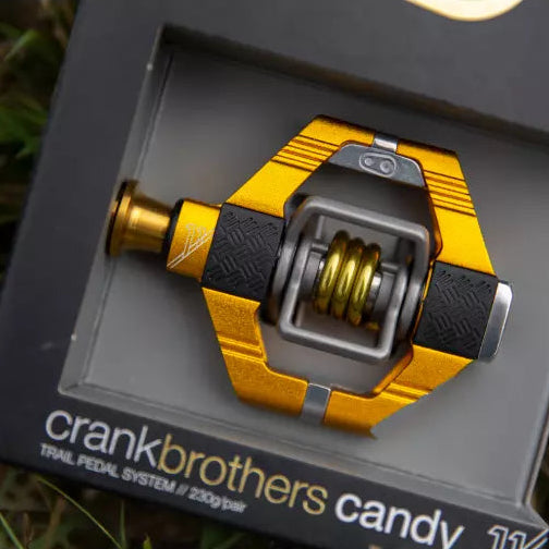 CRANKBROTHERS CANDY 11 Titanium Pedals - gold
