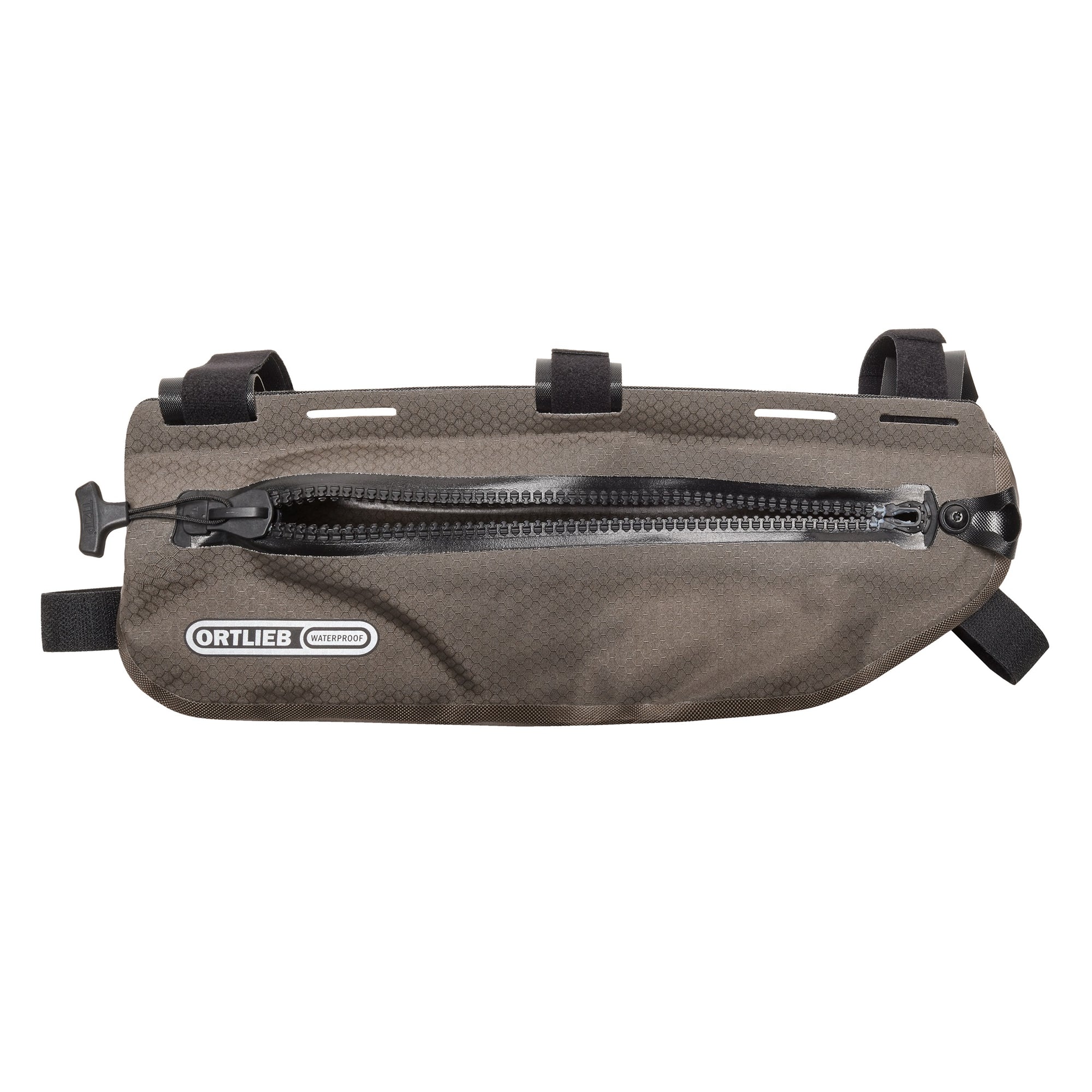 Bolsa de cuadro ORTLIEB FRAME-PACK TOPTUBE 3 L - arena oscura