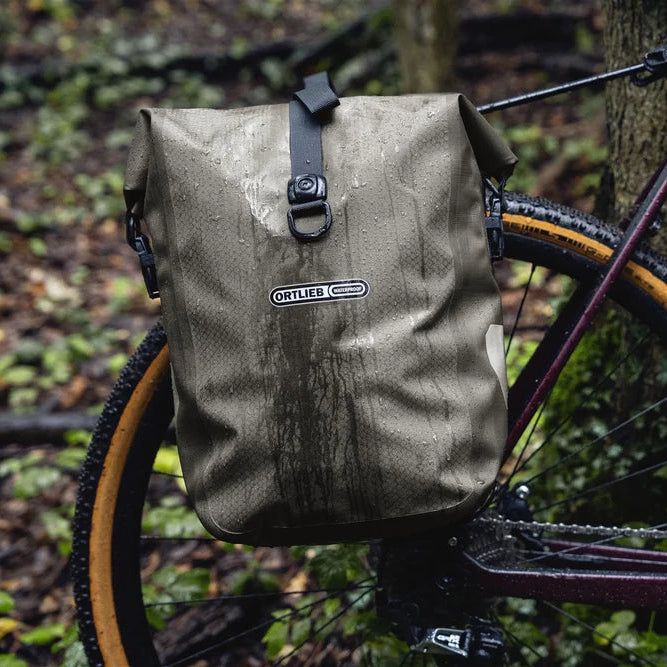 Sacoche vélo ORTLIEB GRAVEL-PACK SINGLE 14.5L - sable foncé