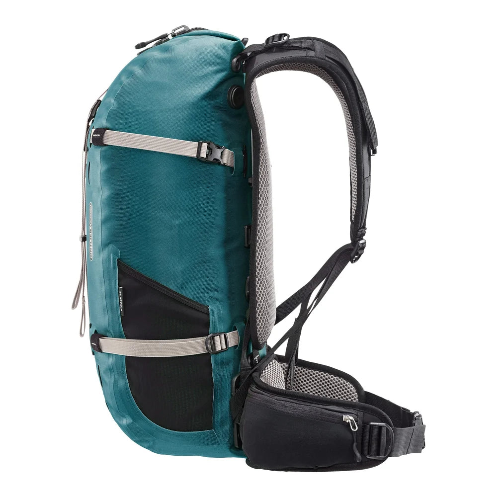 Mochila ORTLIEB ATRACK de 25 L - color petróleo