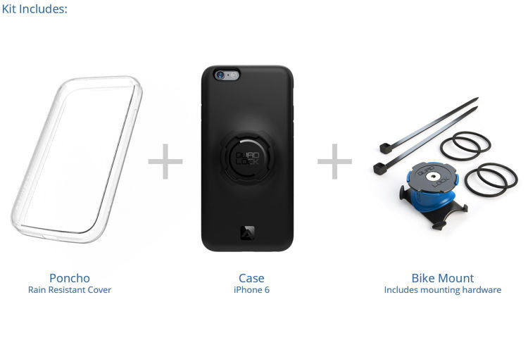 QUAD LOCK FAHRRAD-SET - iPhone 6/6s